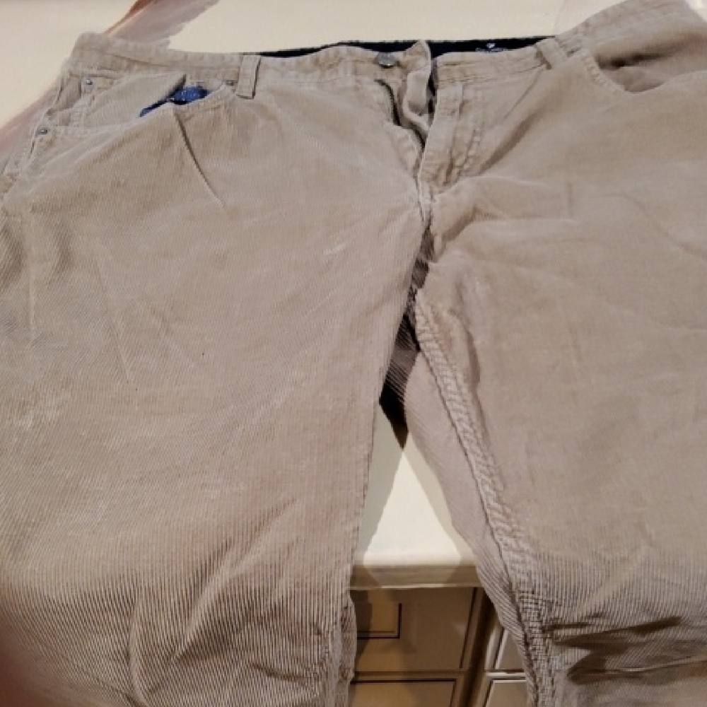 Daniel Cremieux Beige Corduroy Pants